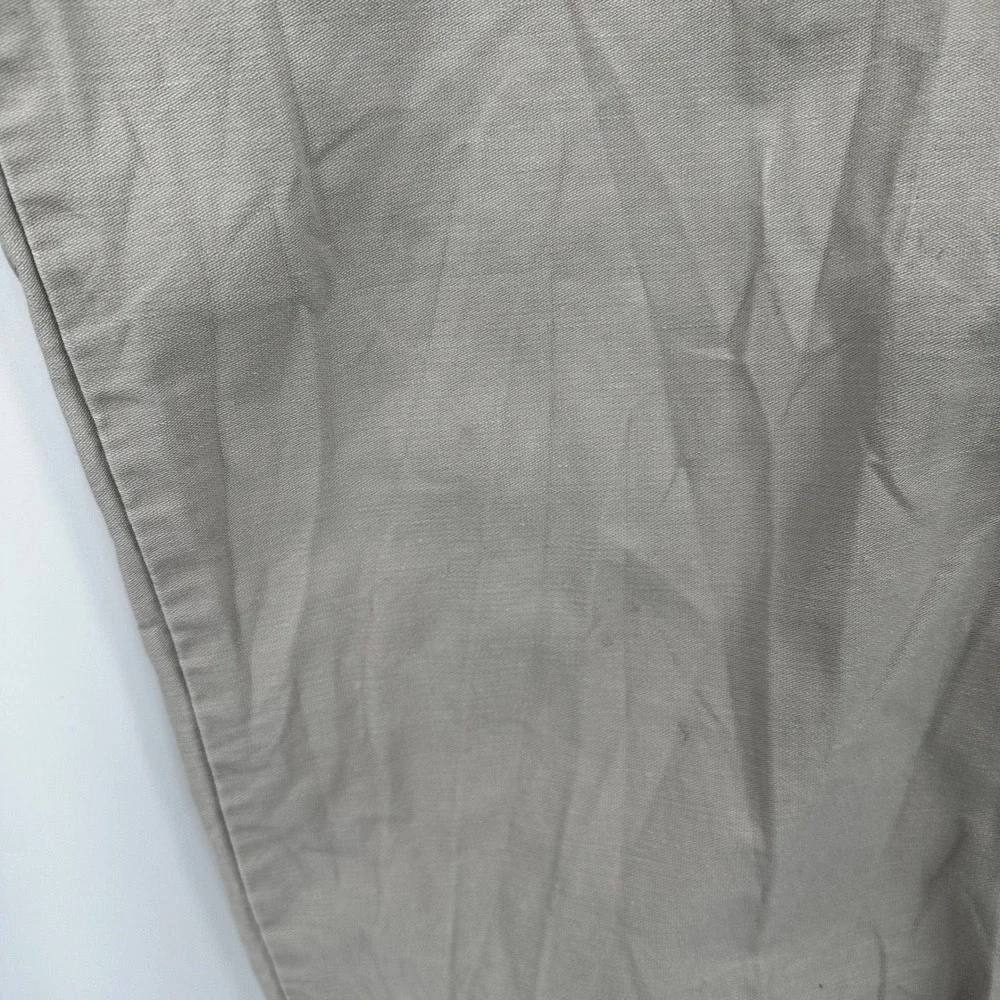J. Crew Cotton Casual Drawstring Waist Pants‎ Khaki Size M32